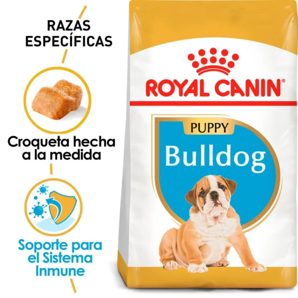 Royal Canin Alimento Seco para Cachorro Raza Bulldog, 13.6 kg - Image 3