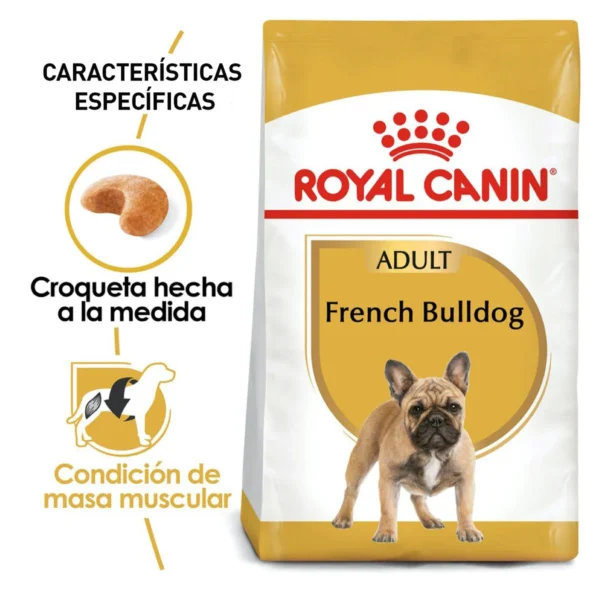 Royal Canin Alimento Seco para Perro Adulto Raza Bulldog Francés, 7.7 kg - Image 3